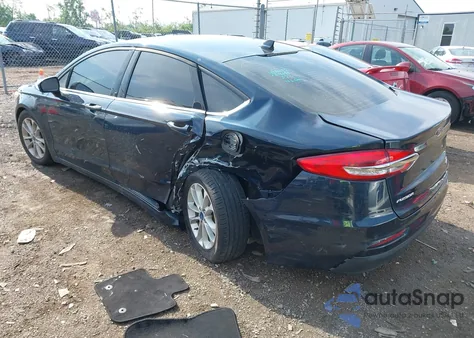 2020 Ford Fusion Se из США, поврежденный, VIN 3FA6P0HDXLR224898